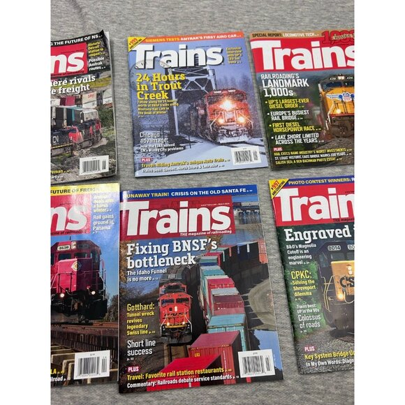 Trains Magazine The Magazine of Railroading January 2018 Single Issue Magazine - Picture 3 of 9